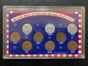 WWII Lincoln Penny Collection