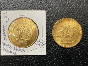 North Dakota & South Dakota Tokens