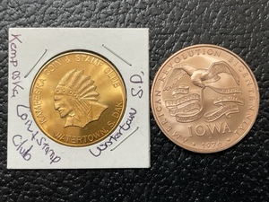 South Dakota & Iowa Tokens