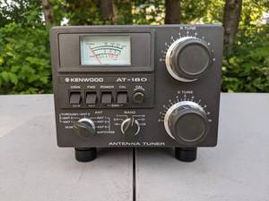 lot 313 image: Kenwood AT-180 Antenna Tuner