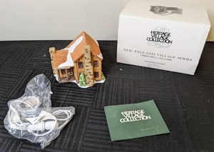 lot 132 image: Dept 56 Heritage Village Collection New England Village Series Log Cabin