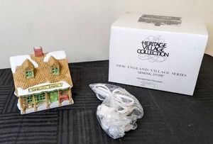 lot 135 image: Dept 56 Heritage Village Collection New England Village Series General Store