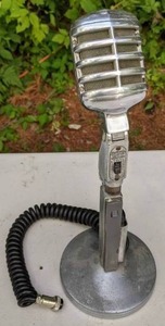 lot 181 image: Vintage 1950s Electro Voice Mercury 911 Chrome Microphone