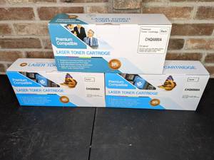 lot 219 image: Three Boxes of Premium Computible Laser Toner Cartridge- CHQ600A