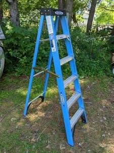 lot 189 image: Werner 6 Ft Ladder