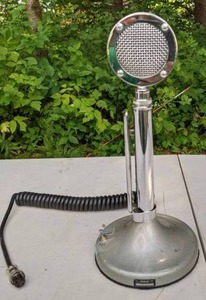 lot 182 image: Vintage Astatic D-104 Night Eagle CB Radio Microphone wT-UG8 Stand Base