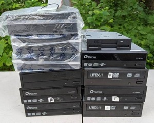 lot 345 image: DVD-RW Drives by Plextor and LiteOn, plus One ZipFloppy Drive