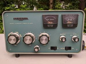 lot 355 image: Vintage Heathkit SB-220 Linear Amplifier