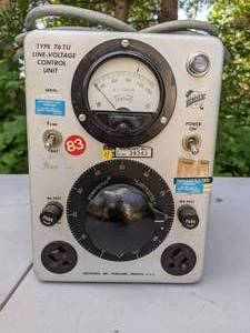 lot 328 image: Tektronix Inc. Type 76 TU Line-Voltage Control Unit