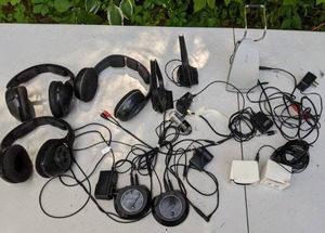 lot 337 image: Set of (3) Sennheiser Headphones and More