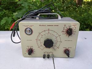 lot 327 image: Heathkit Condenser Checker