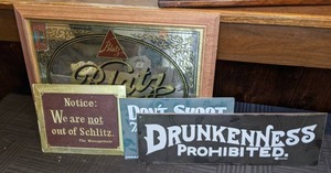 lot 274 image: Collection of Bar Signs