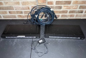 lot 226 image: Pair of Belkin OmniView PRO3 8-Port KVM Switch