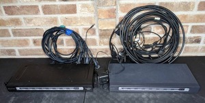 lot 224 image: Belkin OmniView PRO2 8-Port KVM Switch and Belkin OmniView PRO3 8-Port KVM Switch