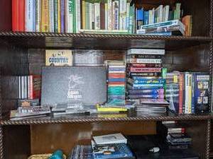 lot 259 image: Collection of VHS, CD, DVD, Cassettes Country Music, Astaire & Rogers, Fantasia, Thin Red Line and Many Others