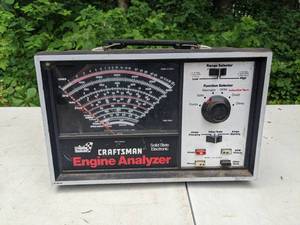 lot 659 image: Vintage Sears Solid State Electronic Engine Analyzer