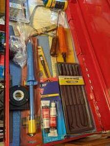 lot 549 image: Performax, Stanley, Fuses, Epoxy, Tool Shop, Markel, Radioshack, and Much More