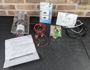 lot 619 image: Electrical Lot Digital Lamp Timer, Dimmer Switches, and More