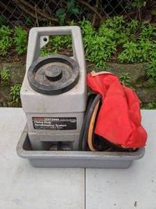 lot 636 image: Craftsman Heavy-Duty Sandblasting System, 60 lb. Capacity Hopper