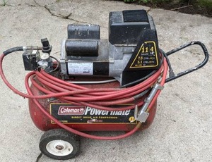 lot 679 image: Coleman Powermate Direct Drive Air Compressor