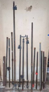 lot 775 image: A set of Metal Clamps- Just what Every Woodworker Needs