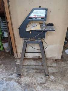 lot 758 image: Craftsman 10 inch Direct Drive Band Saw