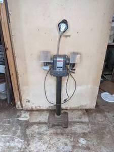 lot 733 image: Vintage Craftsman Commercial 12 HP Grinder