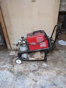 lot 757 image: Lincoln Electric Pro-MIG 175 is a Complete Semiautomatic Constant Voltage DC Portable Arc Welder.