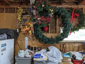lot 697 image: Large Lot of Christmas Decorations (And a Few Fall Decorations)