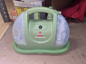 BISSELL Little Green Multi-Purpose Portable Carpet and Upholstery Cleaner, 1400B
