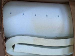 2 Inch Memory Foam Mattress Topper, Ventilated Gel Infused, Twin