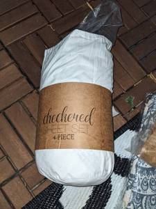 King Size Checkered Sheet Set