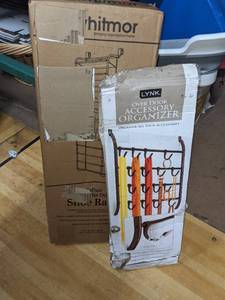 Over Door Shoe Rack and Accessory Organizer