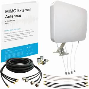 MIMO 4x4 Panel External Antenna Kit for 4G LTE5G Hotspots & Routers