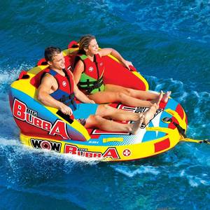 Wow World of Watersports Big Bubba Inflatable Towable Deck Tube for Boating