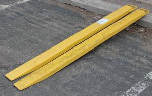 Forklift Forks Extensions 5 Wide X 72 Long