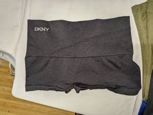 Energie Cropped Workout Pants and DKNY Shaper Boy Shorts, Sz S