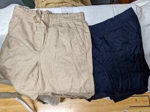 2 Pair of Lightweight Pull On Lounge Pants, Sz 8L