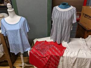 4 Summer Tops, Sz XL