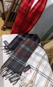 4 Steve Madden Plaid Scarves