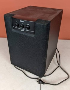 lot 48 image: Yamaha Active Servo Processing Subwoofer System YST-SW40