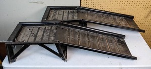 lot 12 image: Pair of 8H Automotive Ramps