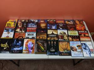 lot 105 image: Collection of DVDs Hoodlum, The Hunted, Kill Bill, Hannibal, Men in Black II, Bandits and More