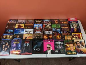 lot 103 image: Collection of DVDs Be Cool, The Day After Tomorrow, Scary Movie, Saturday Night Live, Pearl Harbor and More