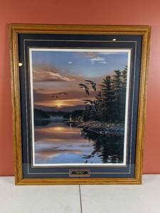 lot 22 image: SignedNumbered Wall Art Into the Sun by Rick Kelley
