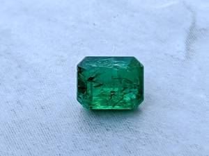 lot 45A image: .79 Carat Natural Emerald Gemstone
