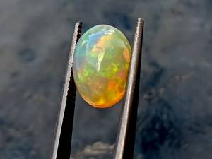 lot 55B image: Vibrant 3.72 Natural Opal Gemstone