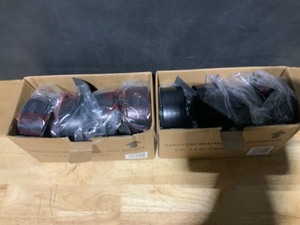 (2) Husky 5 in. Caster Kit for Ready-to-Assemble Steel Garage Base Cabinets. See Pictures