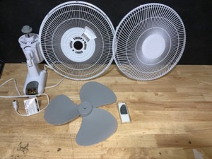 Hampton Bay 16 in. Indoor Wall Mount Fan with Remote. See Pictures