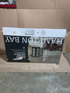 Hampton Bay 42,000 BTU Gold Gas Patio Heater. See Pictures